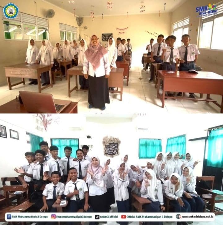 Sosialisasikan SPMB di MTsN 4 Dagangan, SMK Muhammadiyah 3 Dolopo Perkenalkan Peluang Pendidikan dan Karier